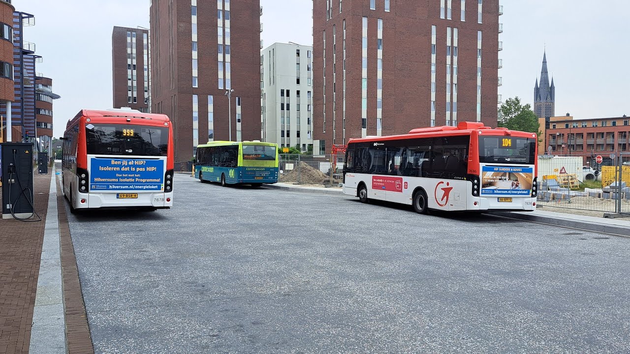 Het openbaar vervoer in Hilversum 18-01 en 28-06-2023