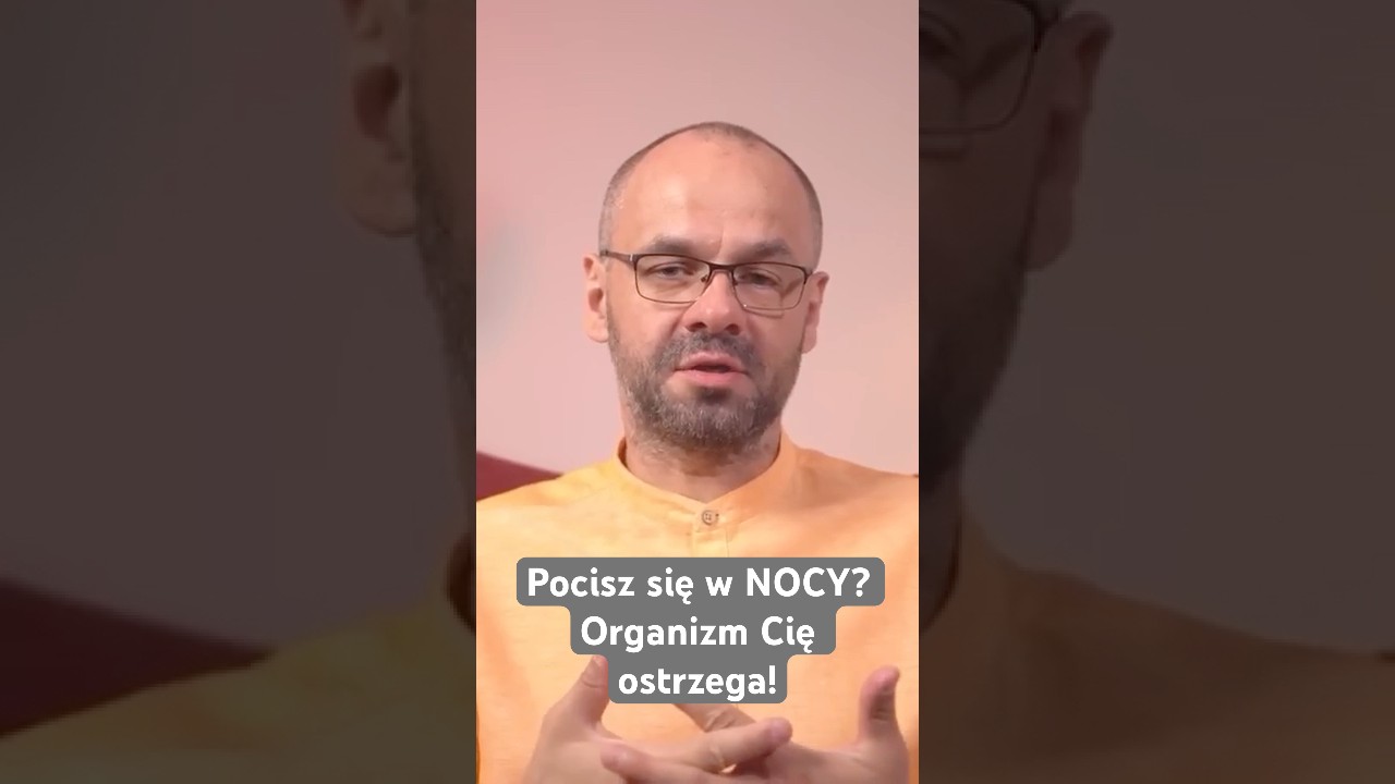 Pocisz się w NOCY? Organizm Cię ostrzega!