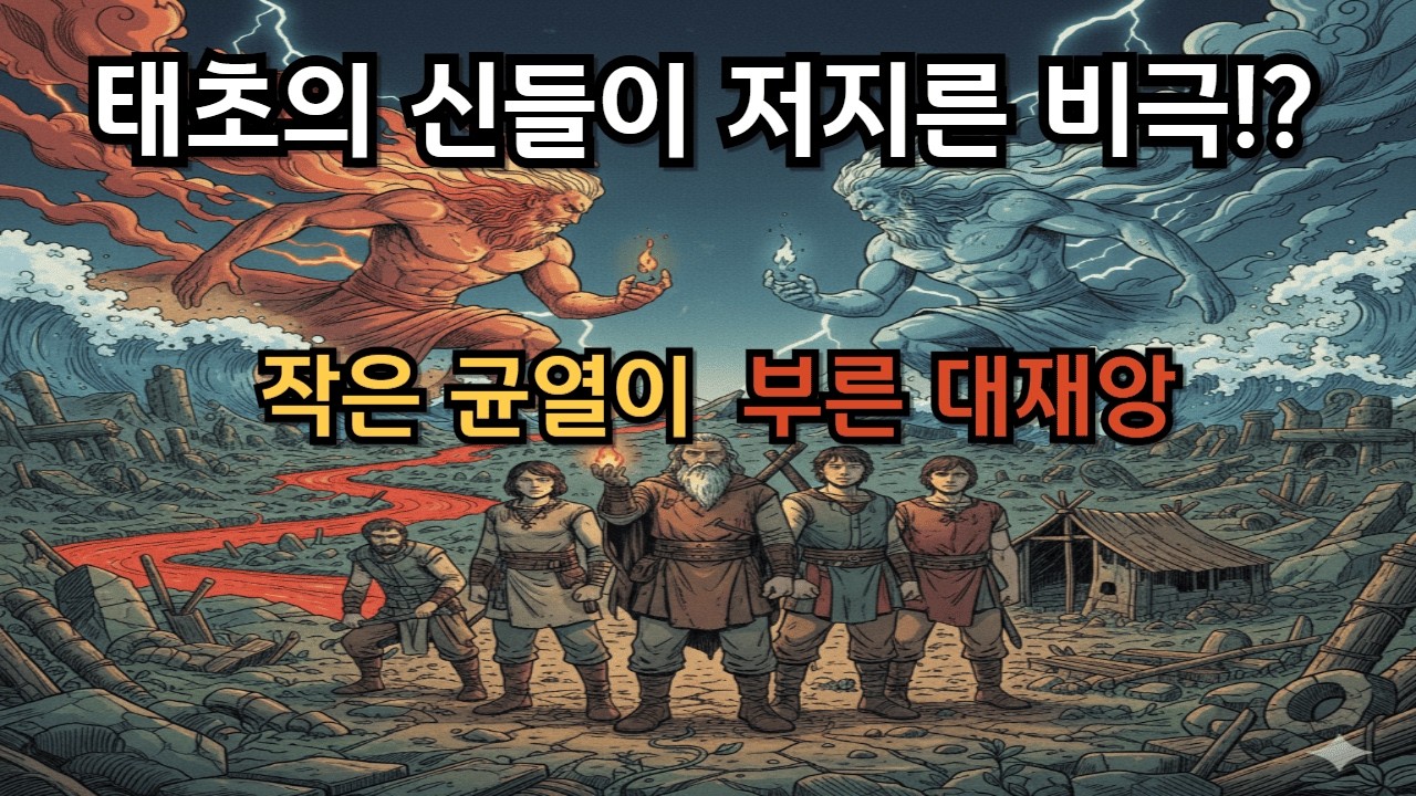 신들의 전쟁 속 인간의 선택은? ##신들의전쟁설화 #옛이야기 #전설  #인간의선택 #전설의이야기 #용기 #지혜