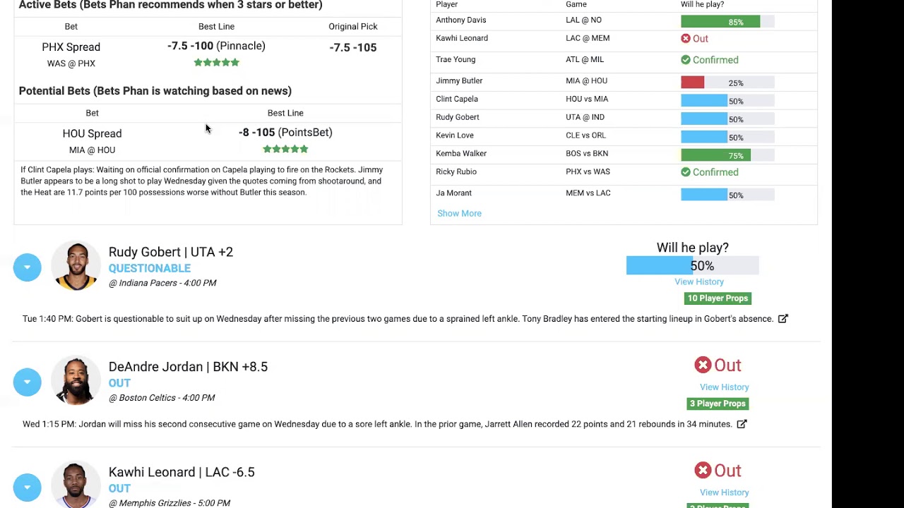 Tutorial: How to Use the Labs NBA Insiders Betting Tool | The Action Network