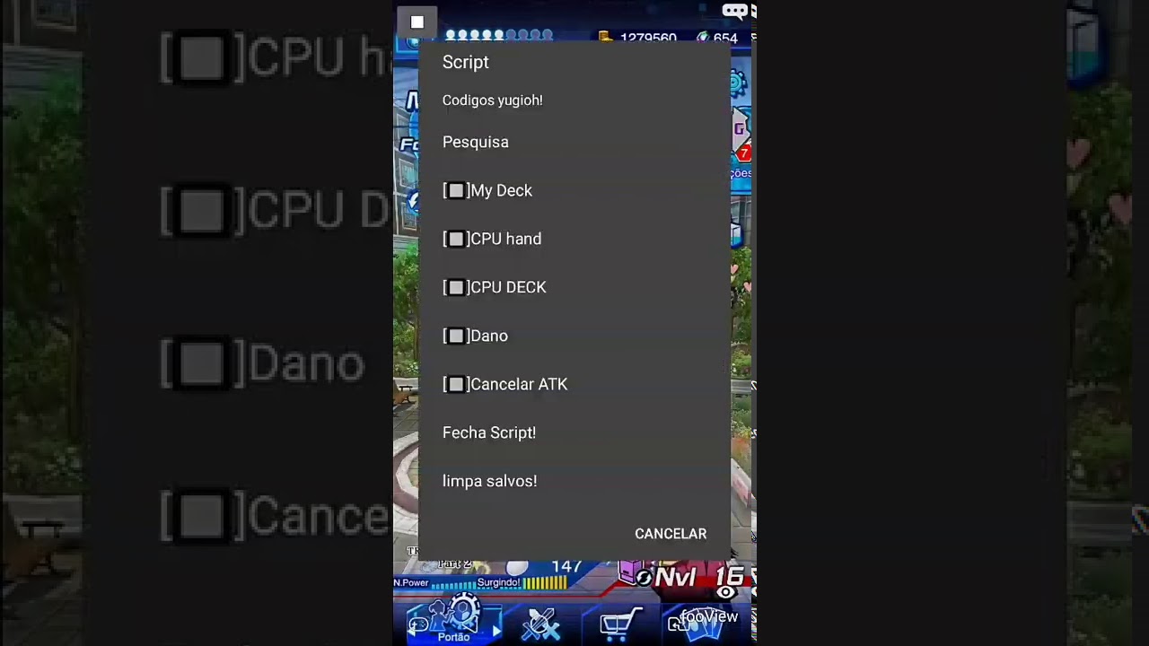 Script yugioh duel link atualizado!
