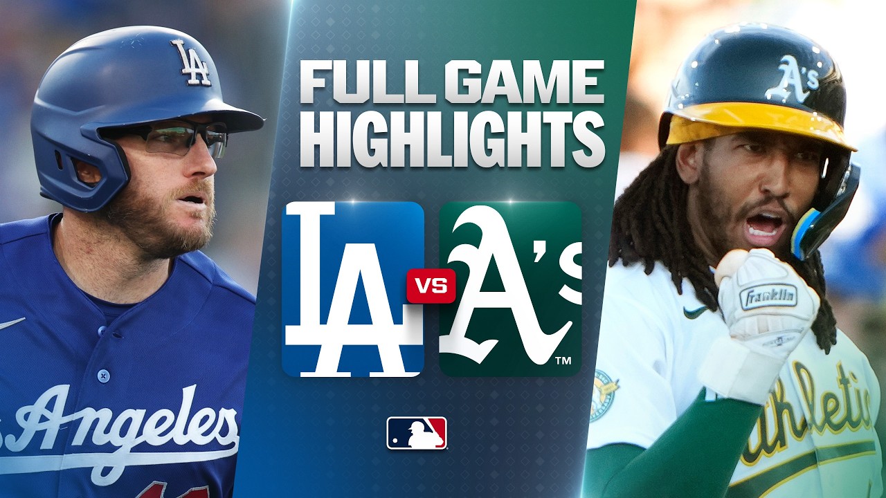 DODGERS vs. ATHLETICS: Official Full Game Highlights (June 29) | 2026 MLB Season (Shohei Ohtani)