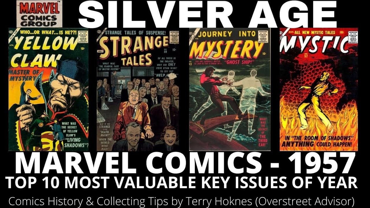 SILVER AGE Marvel Comics 1957 Top 10 Most Valuable key issues comic book investing Atlas Implosion