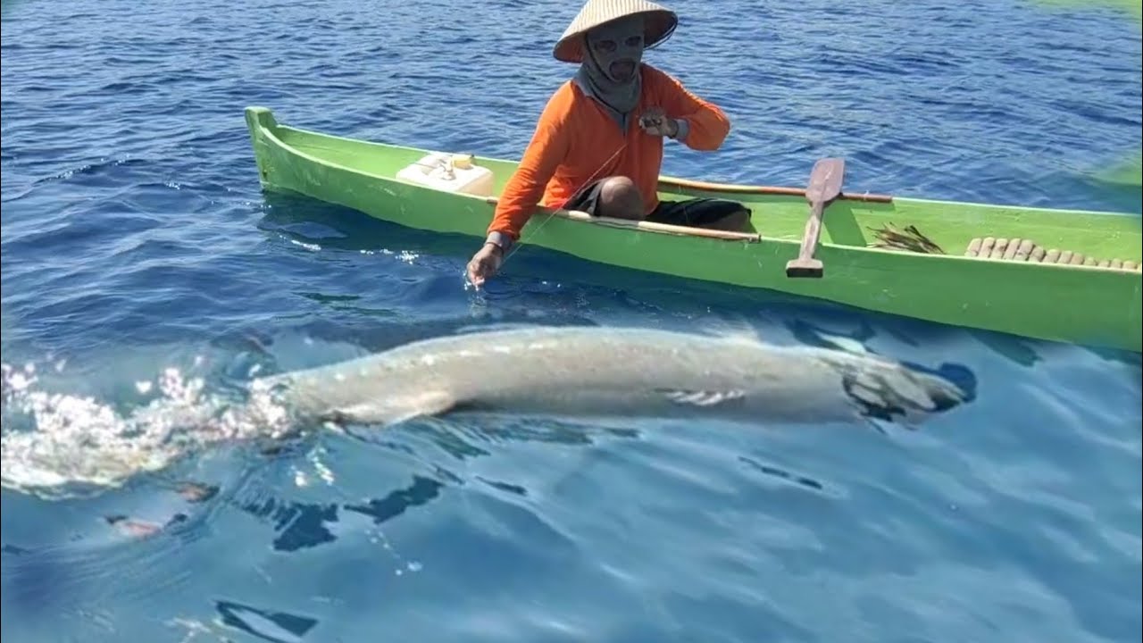 MANCING Theknik HandLine MASTER INI Tarik Ikan MONSTER