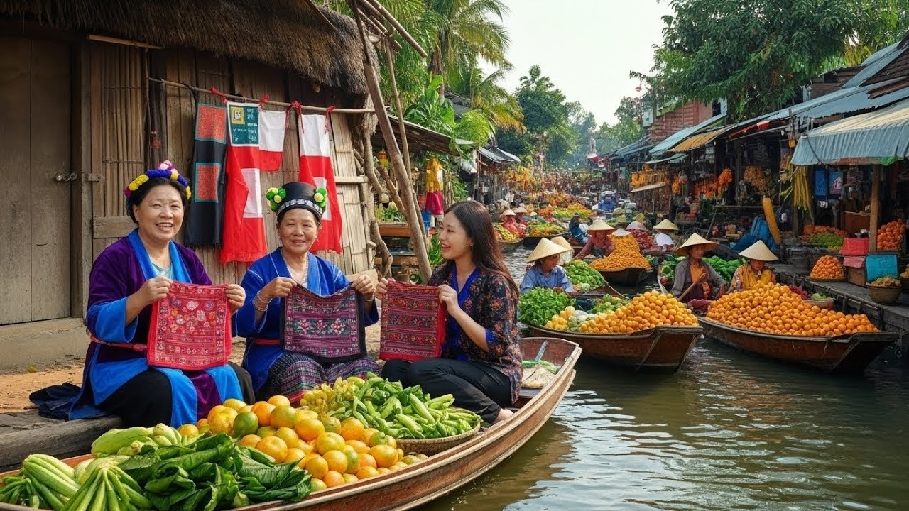 Beautiful Remote Villages in Southeast Asia. Can people live at the Edge of the World