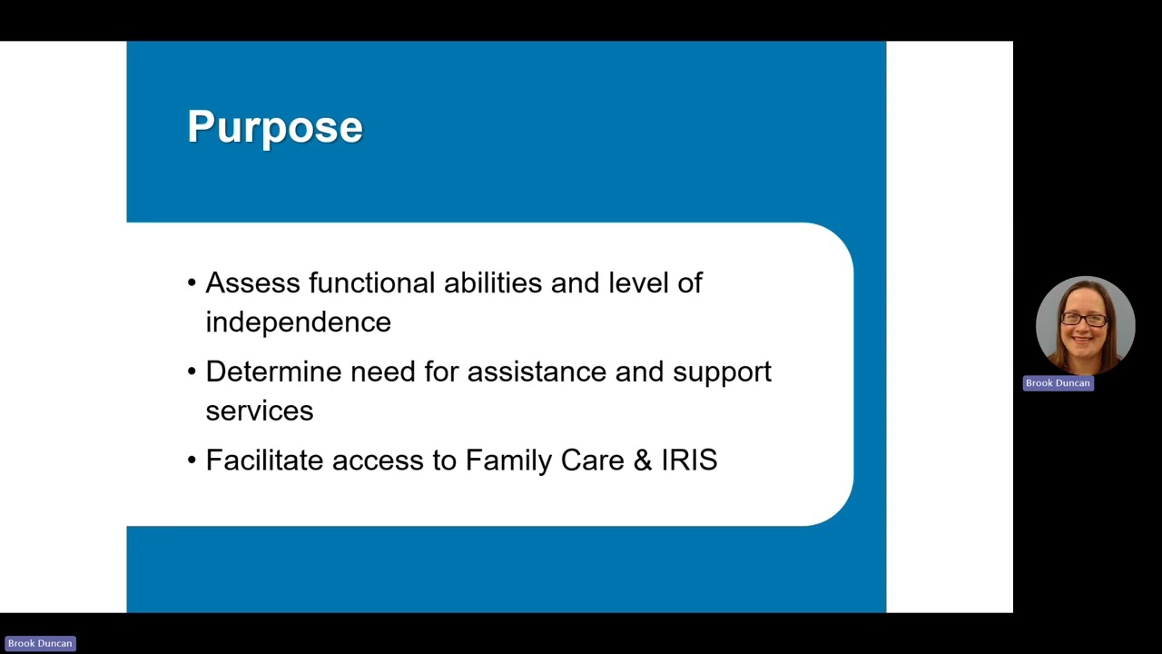 3 Long Term Care Functional Screen