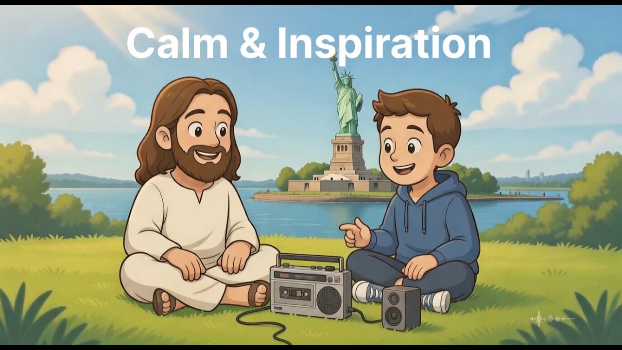 Psalms & Grooves: Soothing Music with Jesus and His Friend at the Statue of Liberty