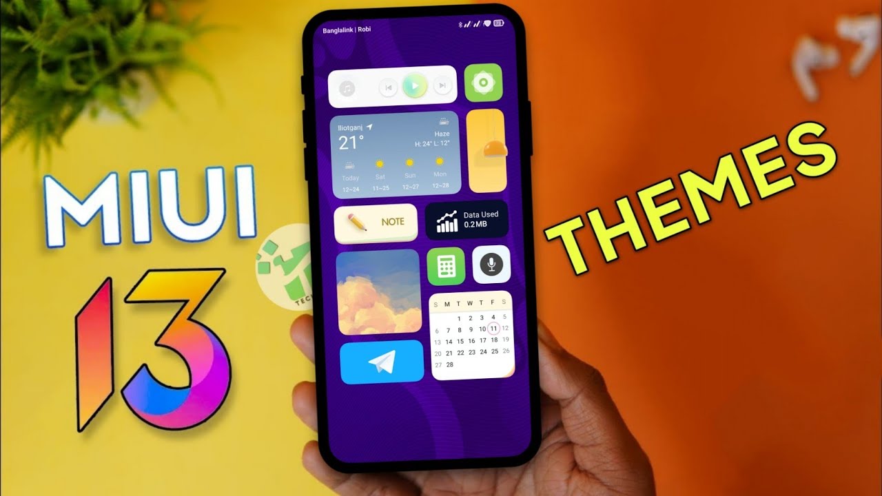Top 3 Super Fast Miui 12 Themes | MIUI 13 Control Center & Design || TechMiui