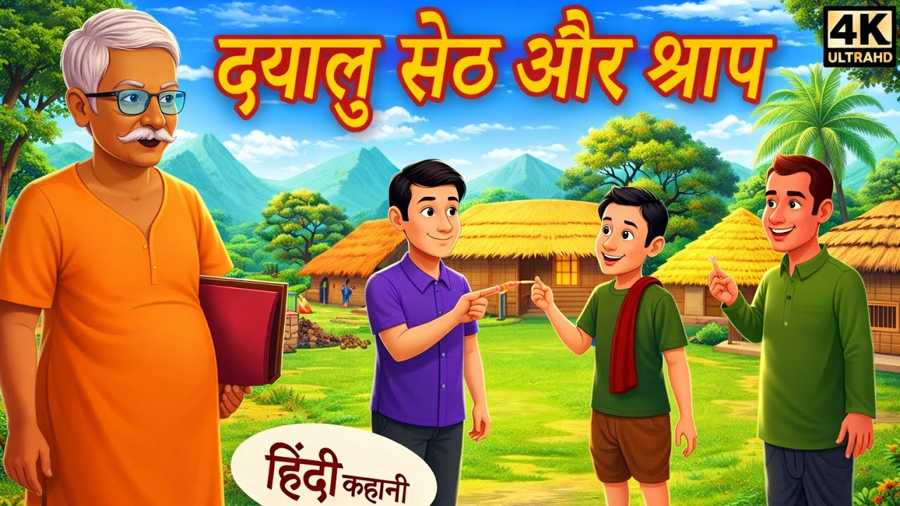 दयालु सेठ और श्राप 😱 | सच्ची हिंदी नैतिक कहानी | Moral Story in Hindi | 