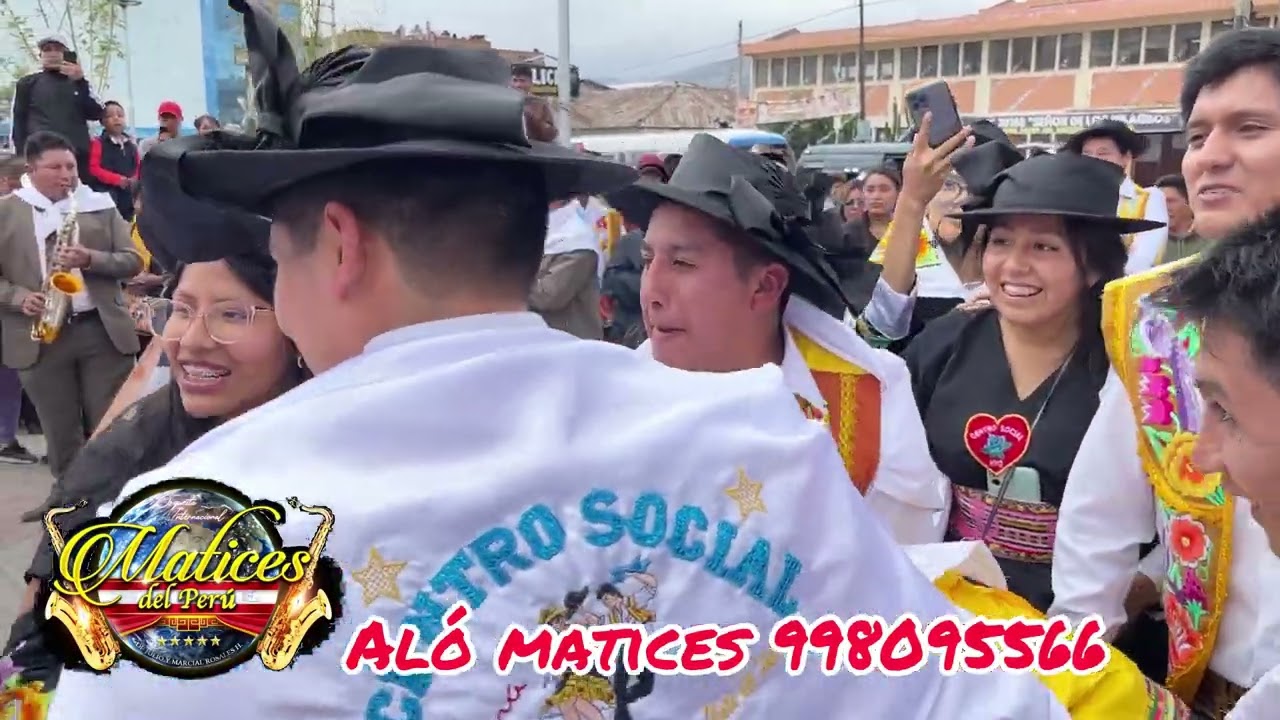 MATICES DEL PERÚ primicias huaylarsh 2023 y conjunto centro social Huancayo