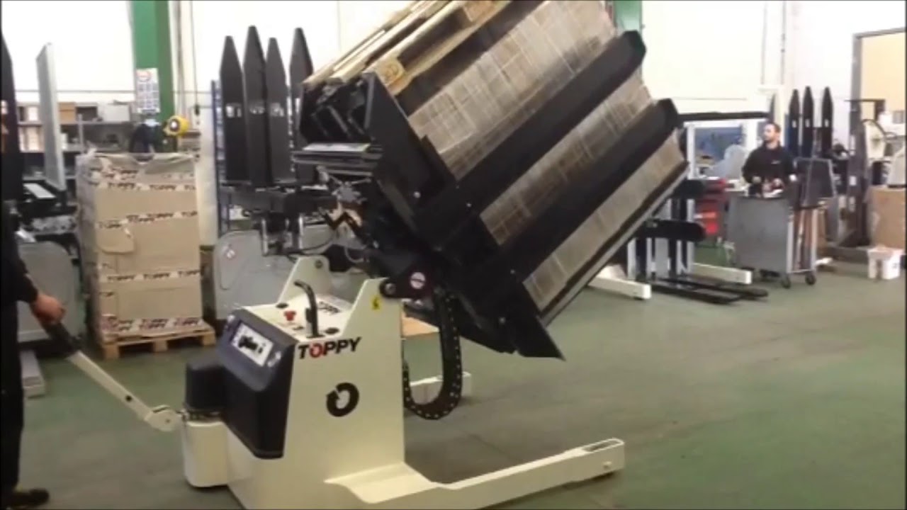 Pallet turner - TOPPY PH DUAL PRESS (cartons)