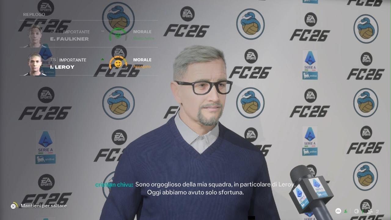 EA SPORTS FC 26 carriera chivu fc internazionale epis 134