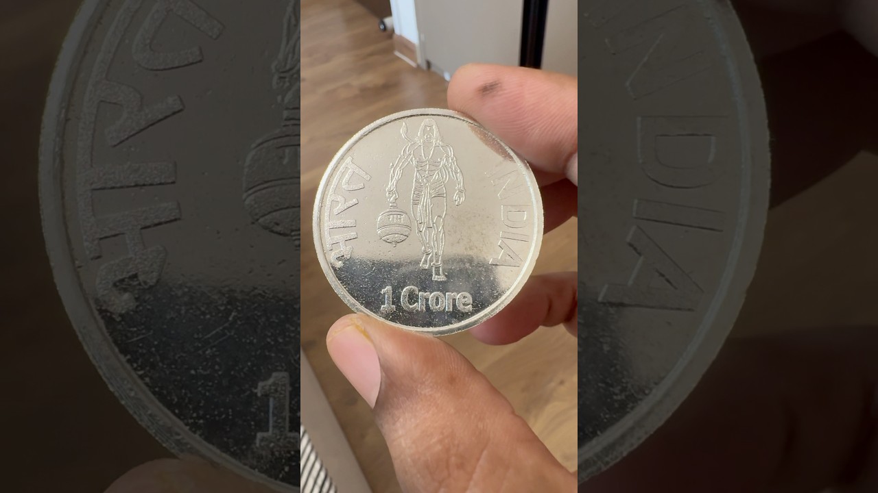 Bharta ka 1 Crore ka coin🤣🤣ab sab banenge carorepati🥰🥰 1 Cr fancy token #4k #coin #shorts #coins