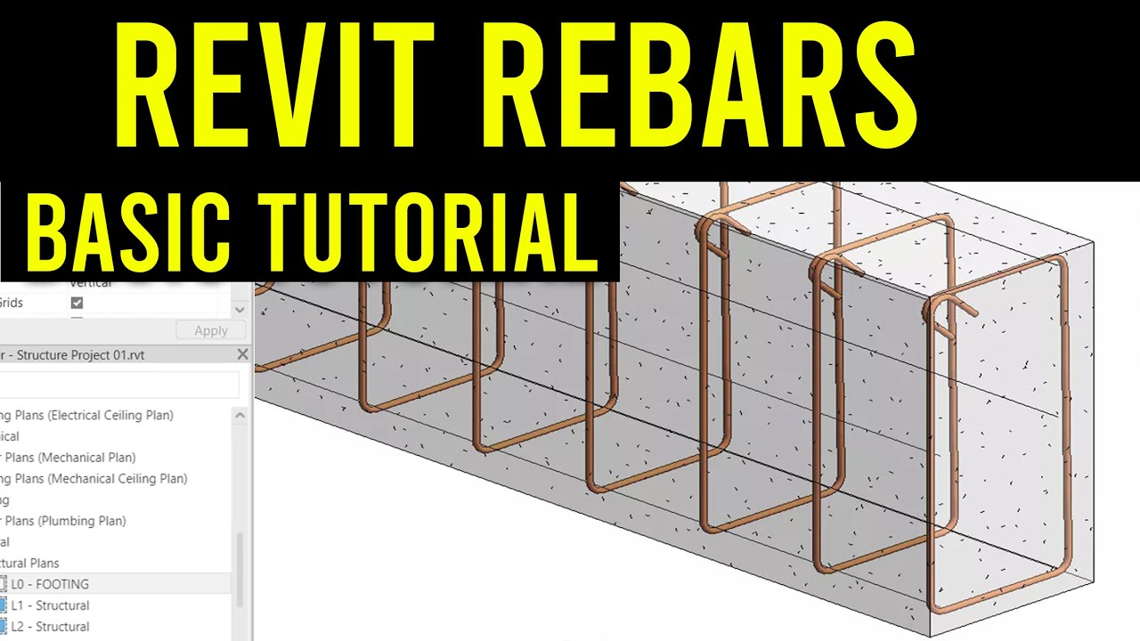 How To Add Rebar To Columns In Revit (Basic Tutorial)