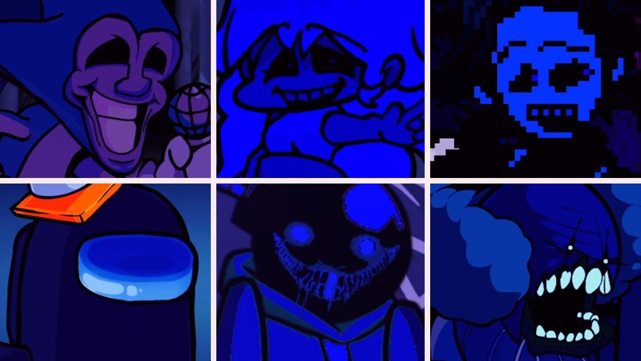 Endless but everytime it's Majin Sonic turn a Different Skin Mod and Cover is used - FNF