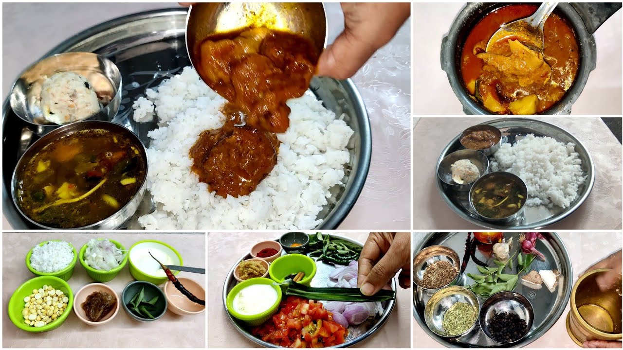 இவ்வளவு சுவையான மதிய சாப்பாடு சாப்பிட்டு பாருங்கள் / Easy Kayalpatnam Combo Recipe