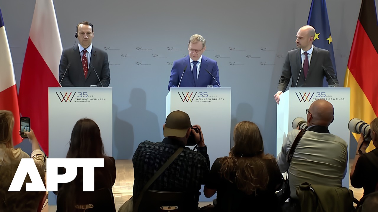 Germany, France & Poland Stand Together Over Alleged Russian Drone Attack at Leipzig Airport | APT