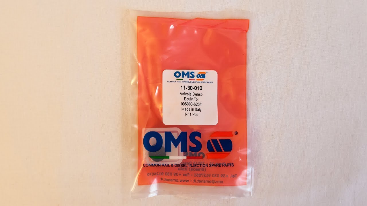 OMS 11-30-010 - Клапан форсунки Denso DCRI106250, 095000-625#
