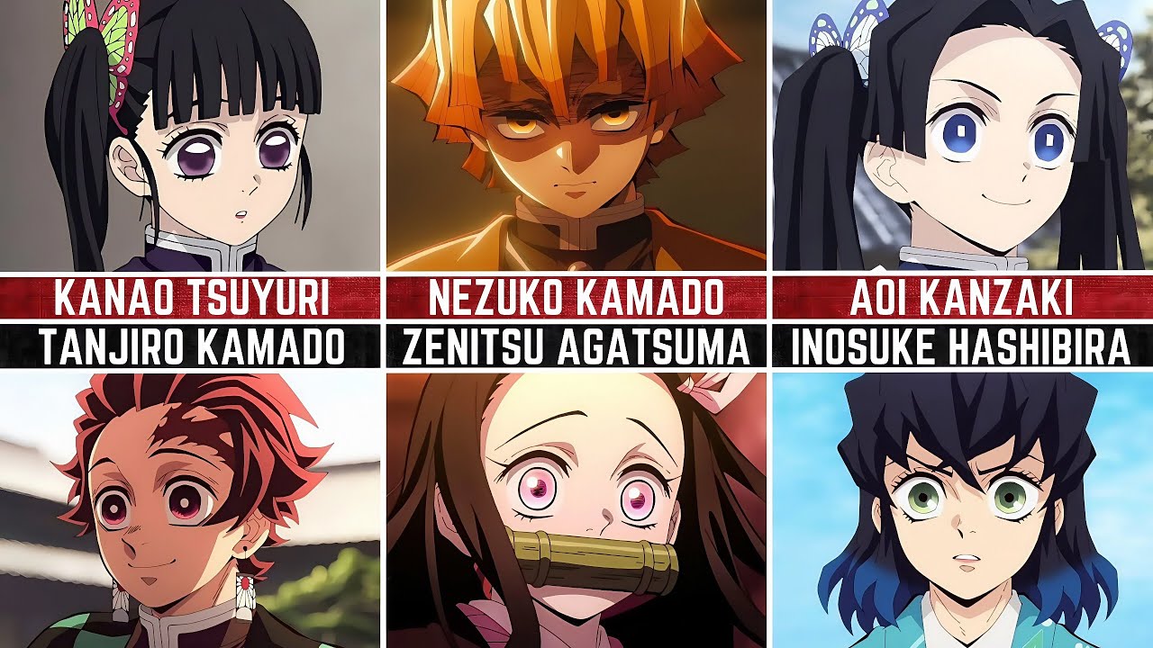 Who Loves Who in Demon Slayer || Anime Gotcha