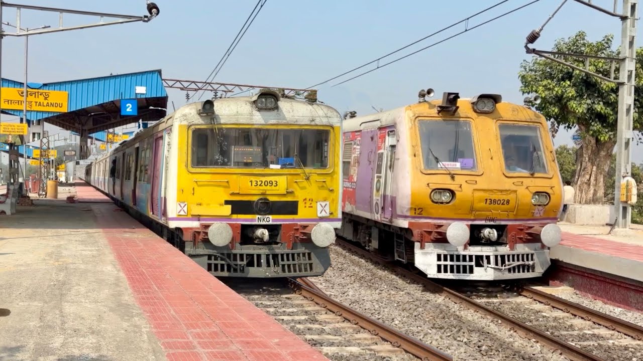 CRAZY Local Train Rush! Different EMU Models Arrival & Departure at Talandu