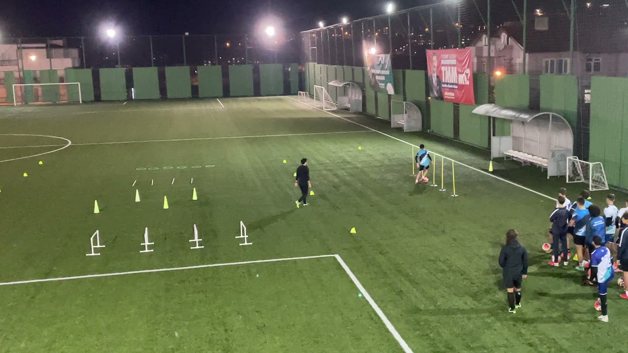 Futbolda ısınma ve koordinasyon antrenmanı U16