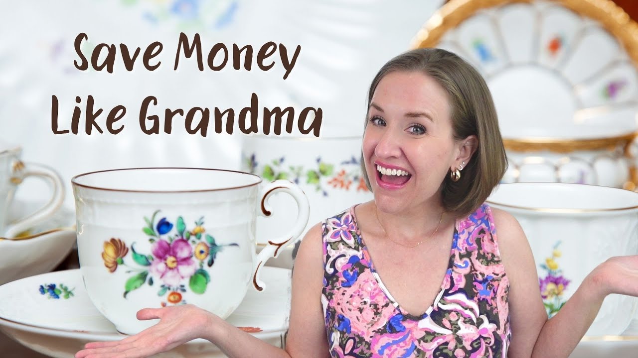 How to SAVE Money Like Grandma & Grandpa Did... (Money Article Monday) | JENNIFER COOK