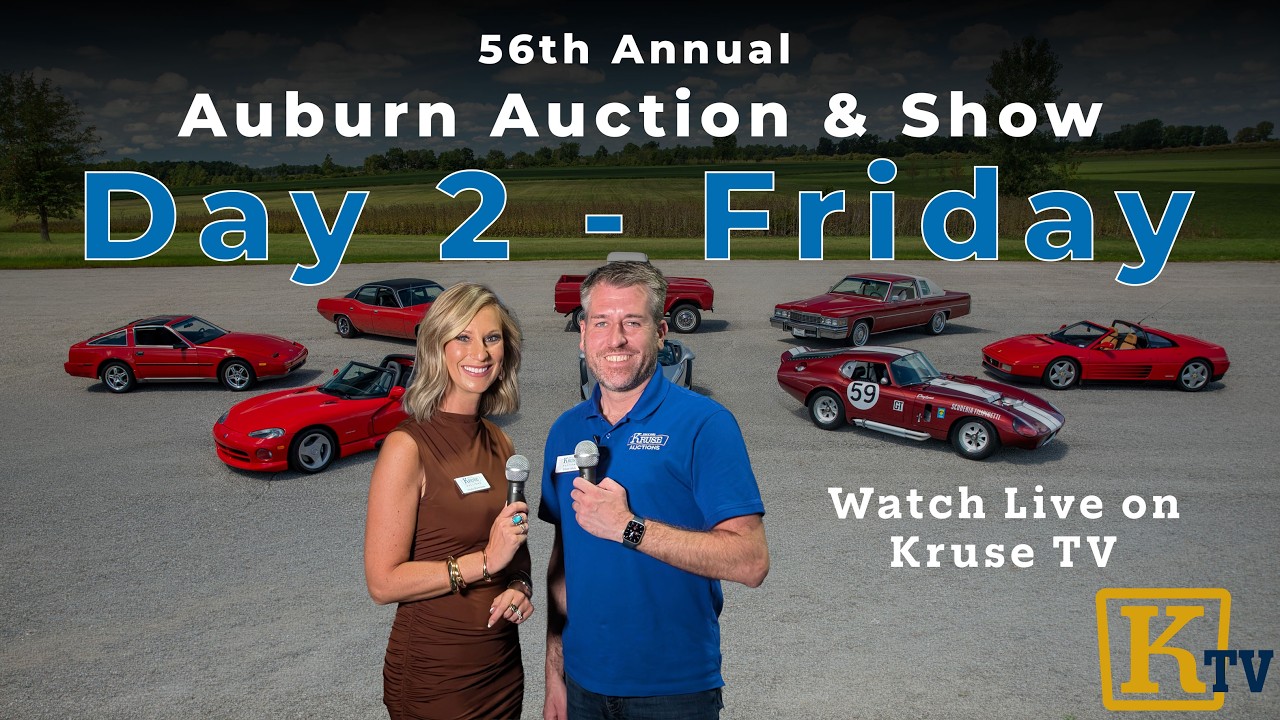 The 56th Annual Auburn Auction & Show | Friday, September 4 | No Reserve Cars & Memorabilia
