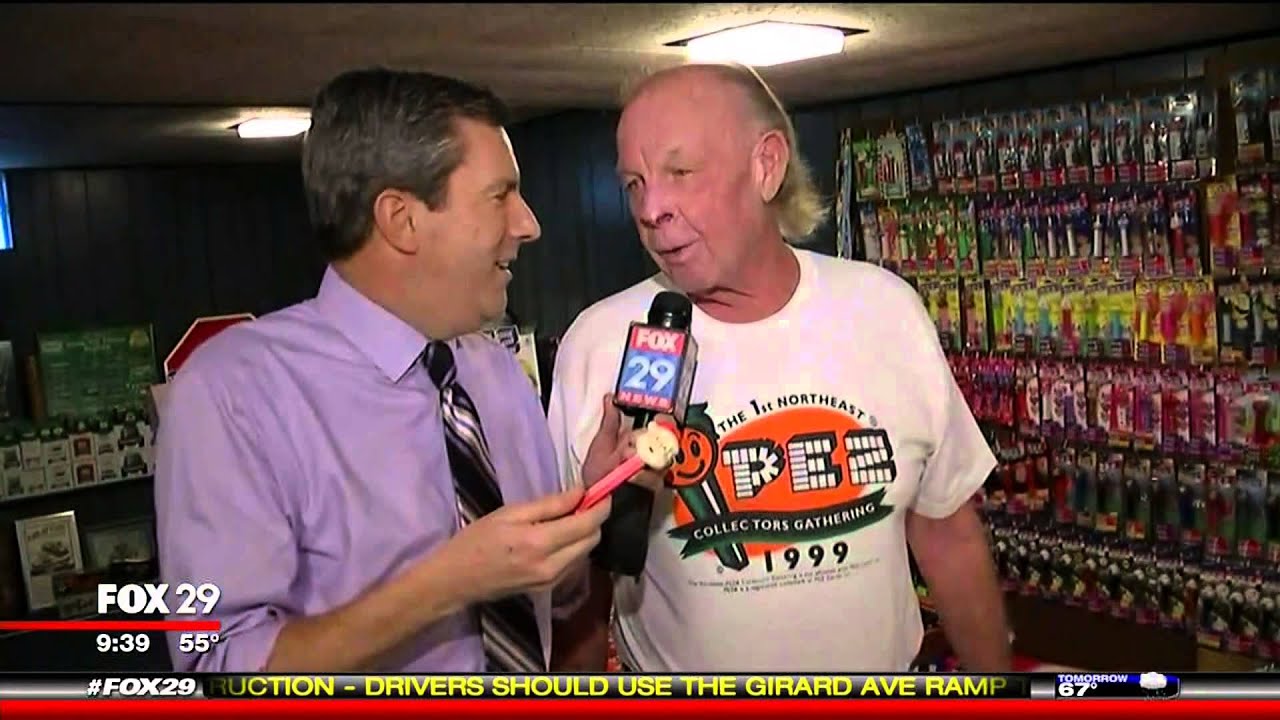 George & Maureen Show Thier Pez Collection