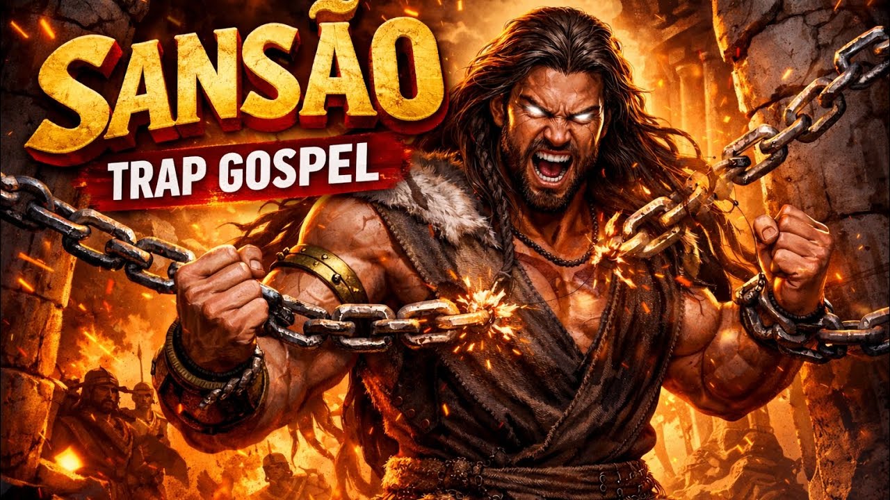 Sansão — Força que Vem do Alto | Trap Gospel Pesado #trapgospel 