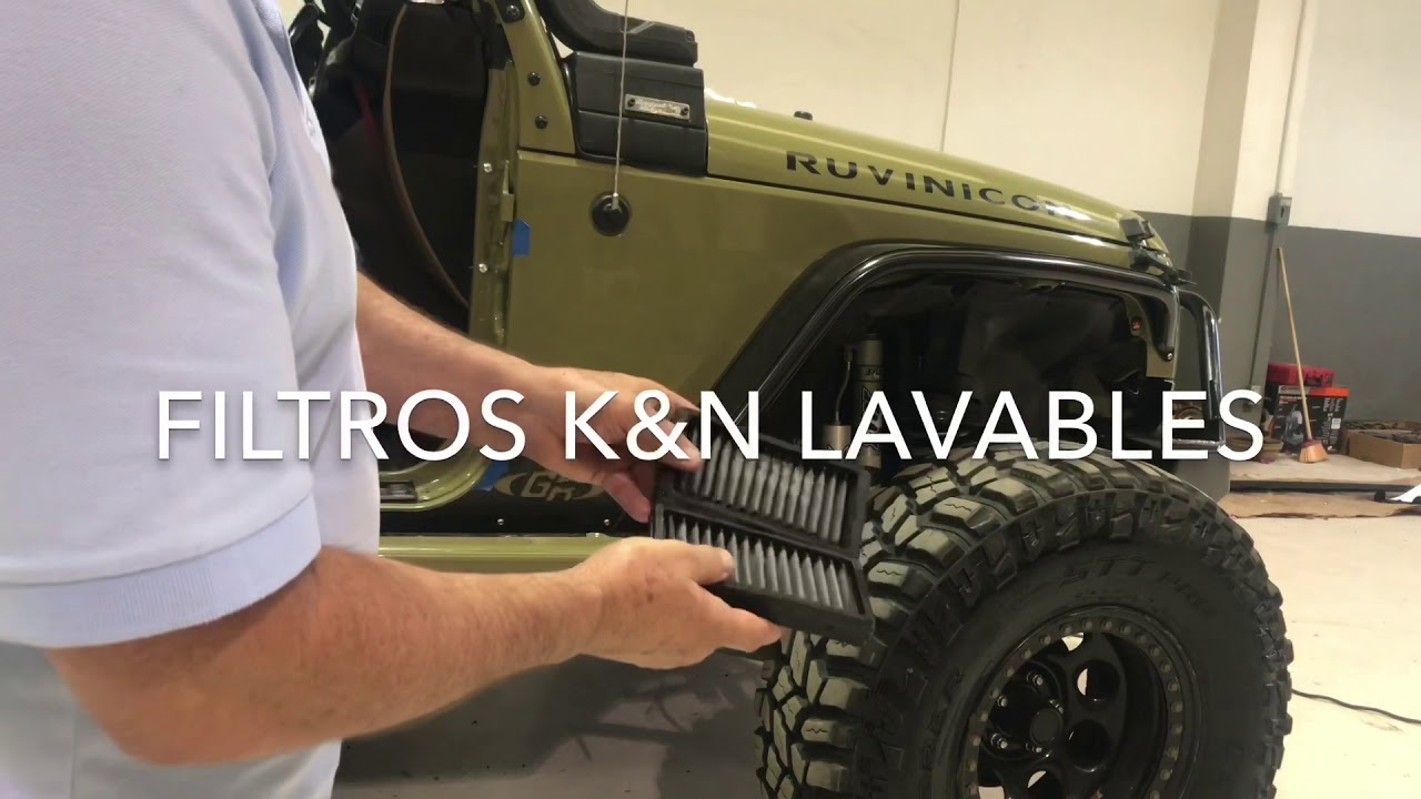 Filtro de cabina Jeep Wrangler