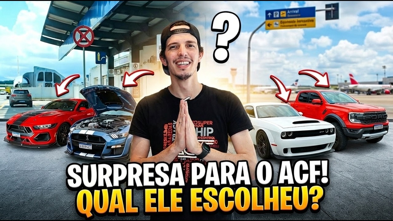 O ACF ficou maluco com tantos esportivos @acfperformance 