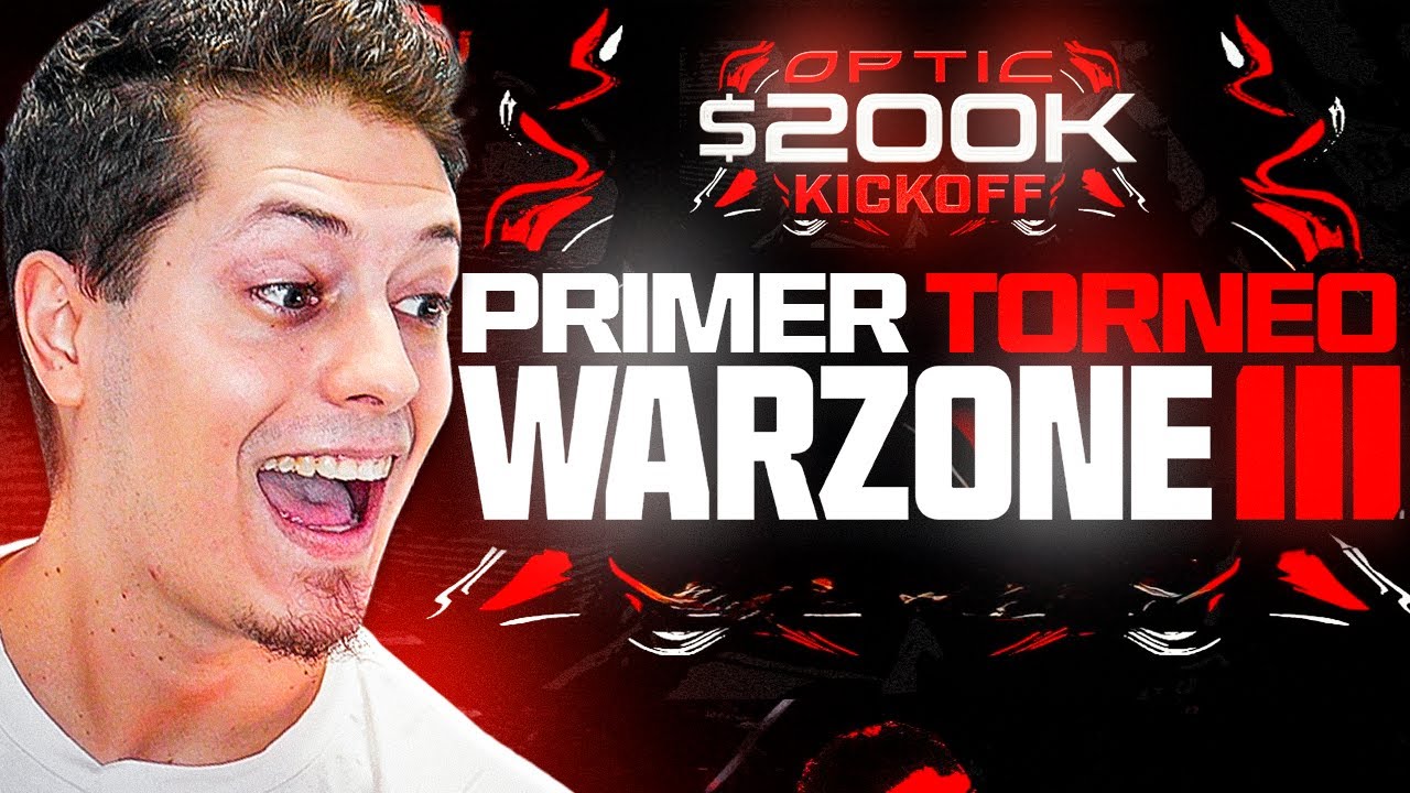 El 1º TORNEO OFICIAL de 100.000$ de COD WARZONE 3 SOLOS