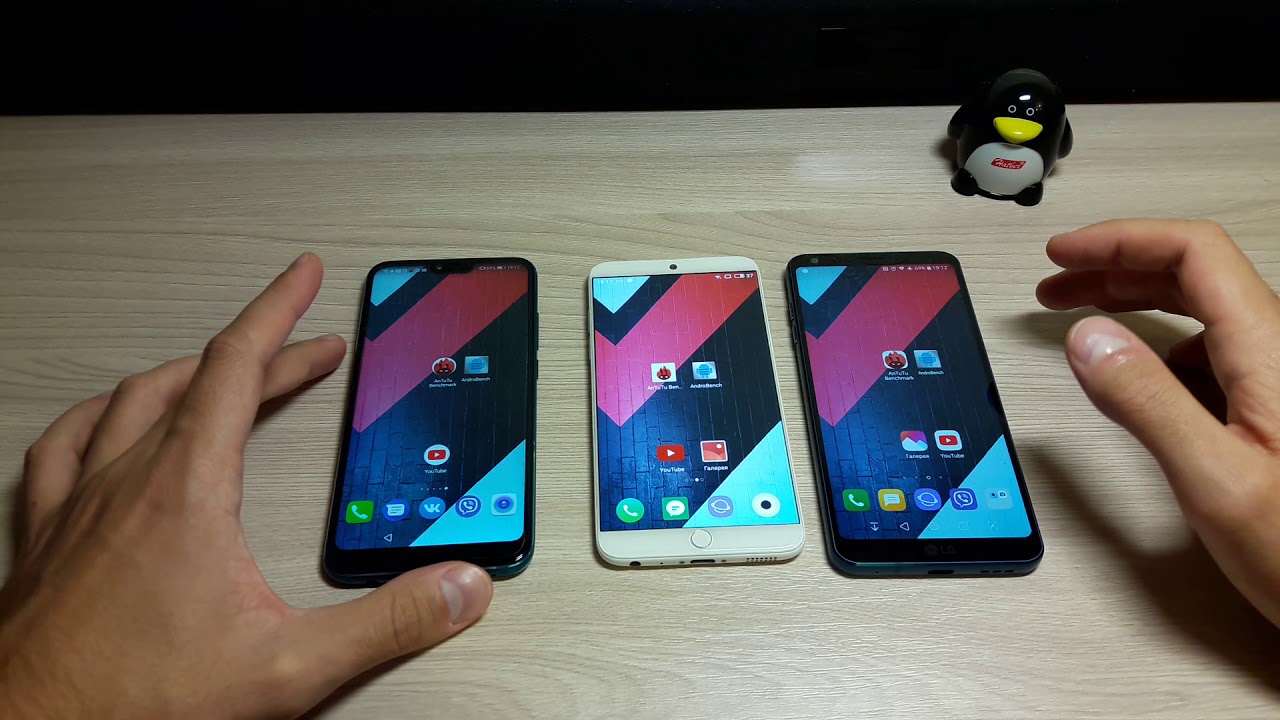 Сравнение Honor 10 с Meizu 15 и Lg G6