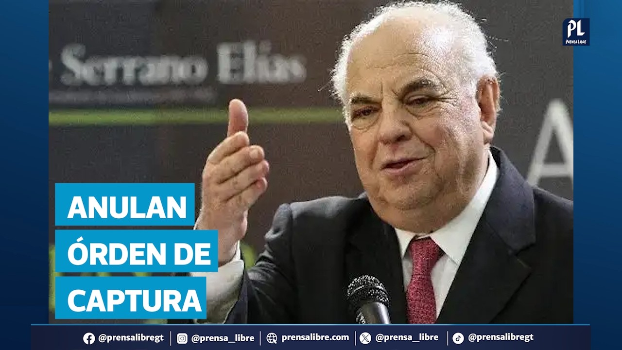 Fredy Orellana anula órdenes de captura contra el expresidente de Guatemala Serrano Elías
