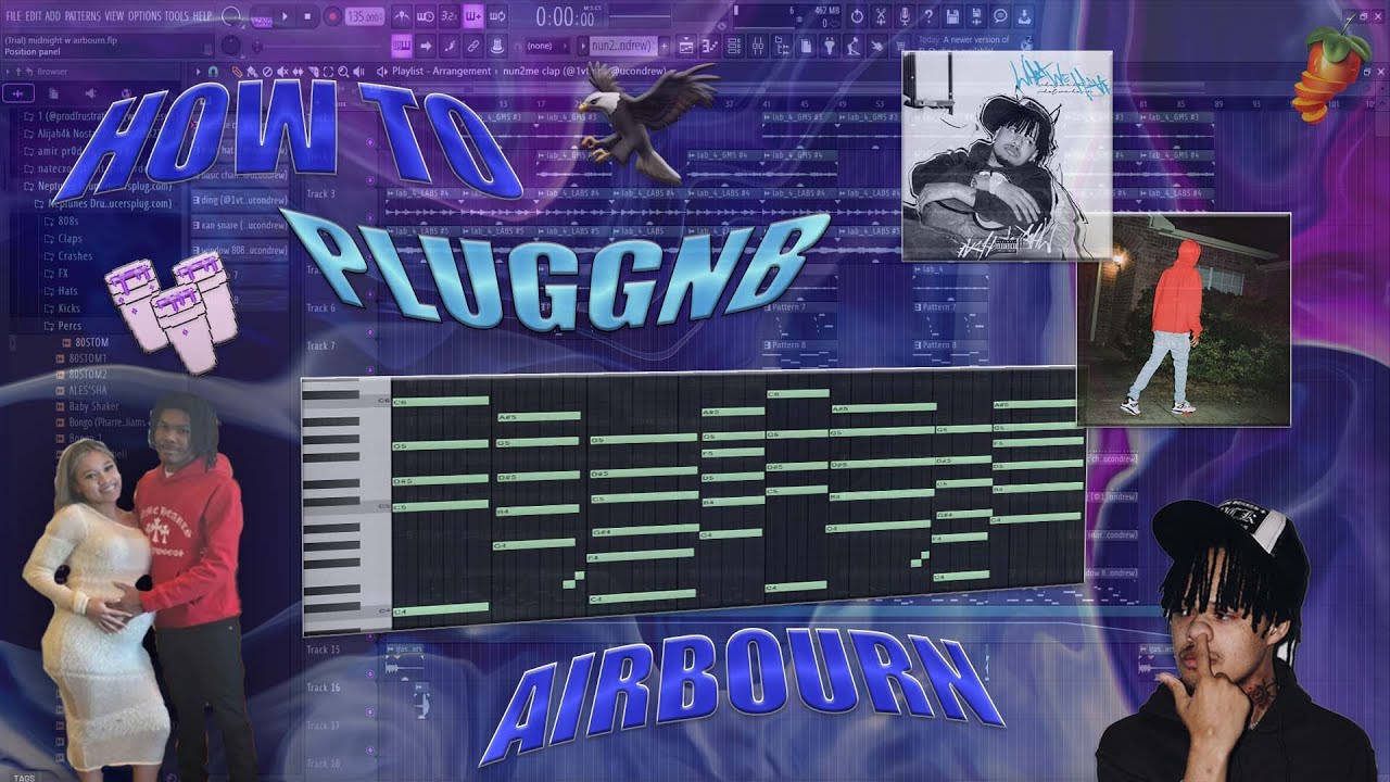 How To Make ANGELIC Pluggnb for Summrs & KanKan ft. Airbourn Beats (FL Studio Tutorial)