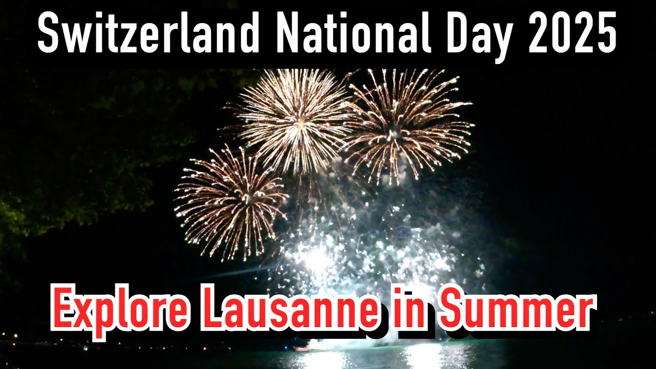 Switzerland National day 2025. Fireworks and Fun at the Swiss Festival!
