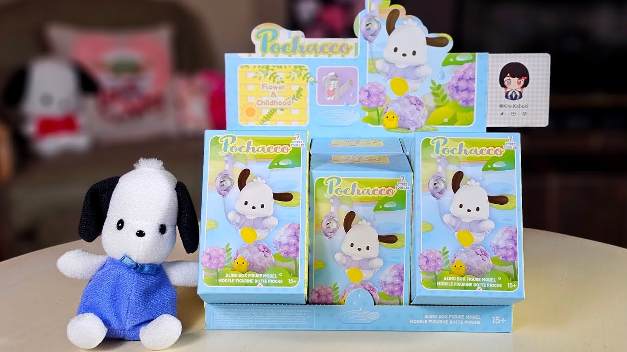 💐 Sanrio Pochacco: Набор-сюрприз «Цветок и детство»!