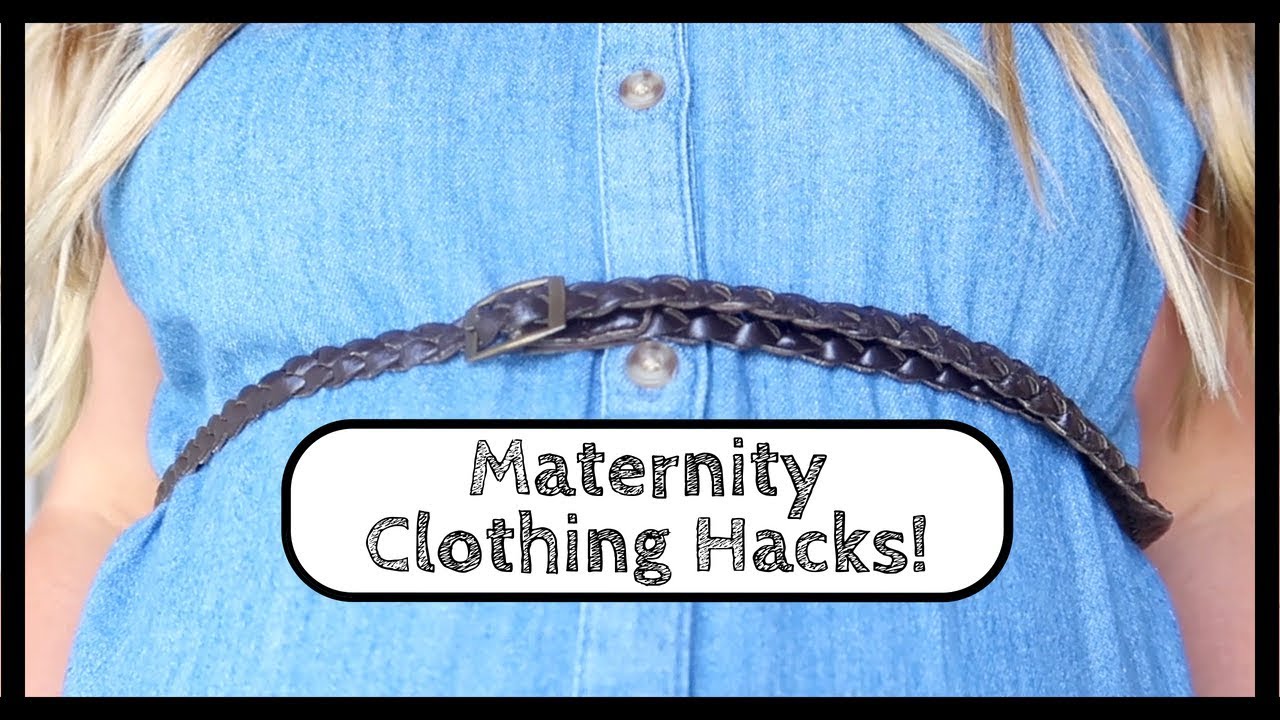 Maternity Clothes Hacks - Money Saving Pregnancy Clothing Tips and Tricks