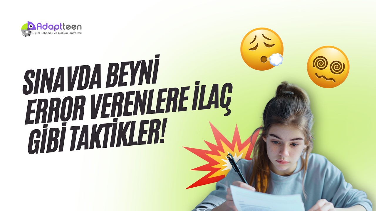 Sınavda Odaklanma Teknikleri – Dikkatini Toplamakta Zorlanıyorsan İşte Çözüm!