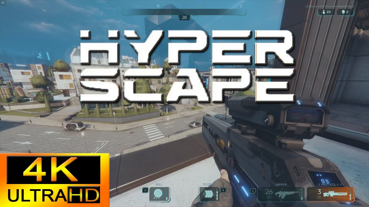 Hyper Scape - Solo Multiplayer Gameplay | 4K 60FPS (No Commentary)