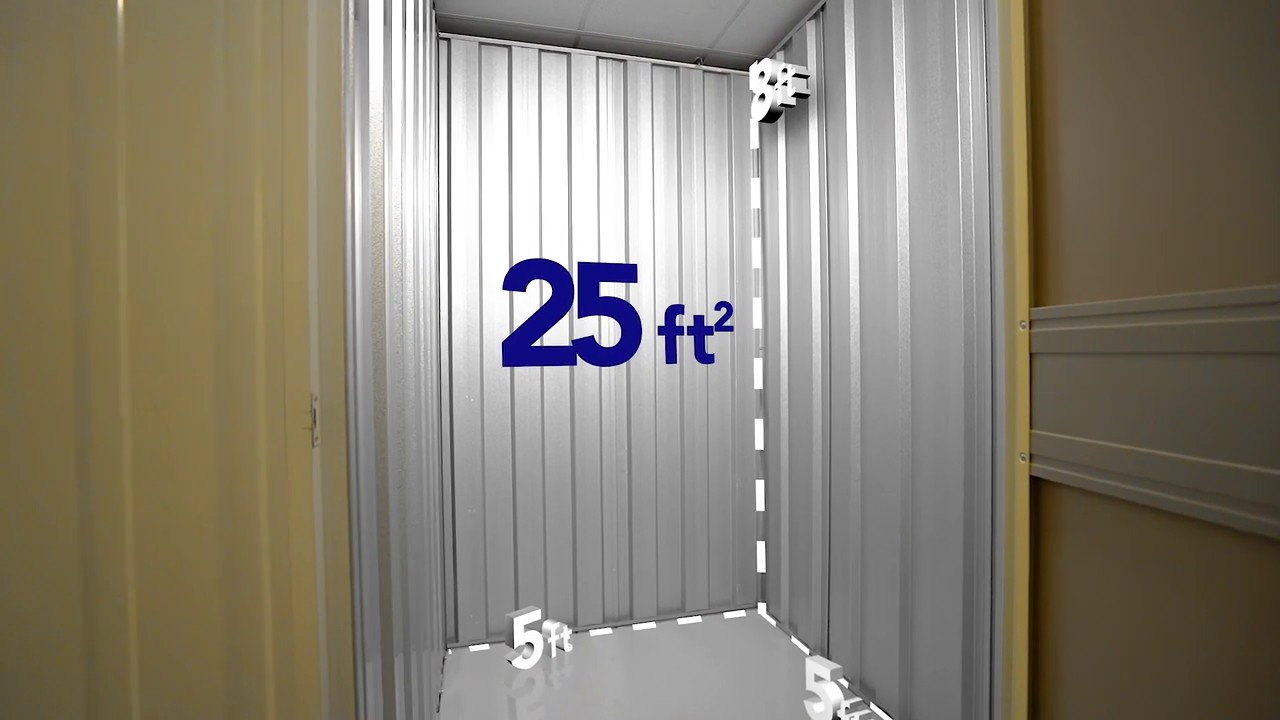Residential Self Storage unit 25 sq.ft.