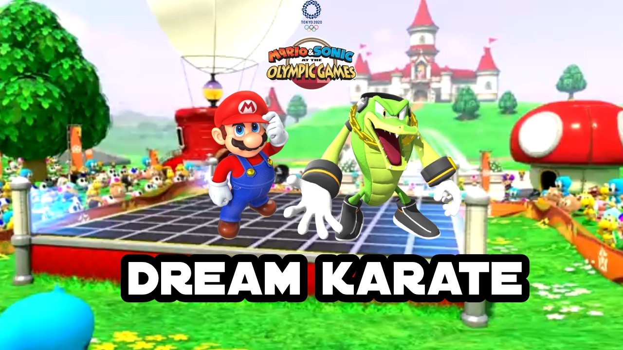 Mario & Sonic At The Tokyo 2020 Olympic Games Dream Karate # 113 (Team Mario)