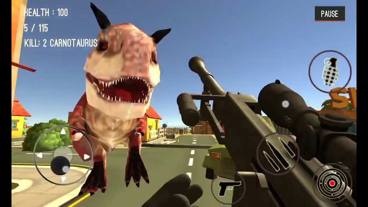 Dinosaur Hunter dino city 2017