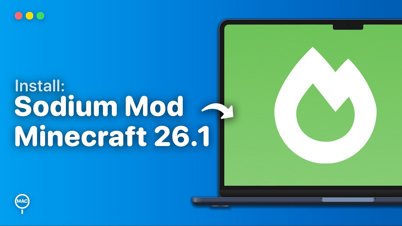Как установить Sodium в Minecraft 26.1 на Mac | Пошаговая инструкция