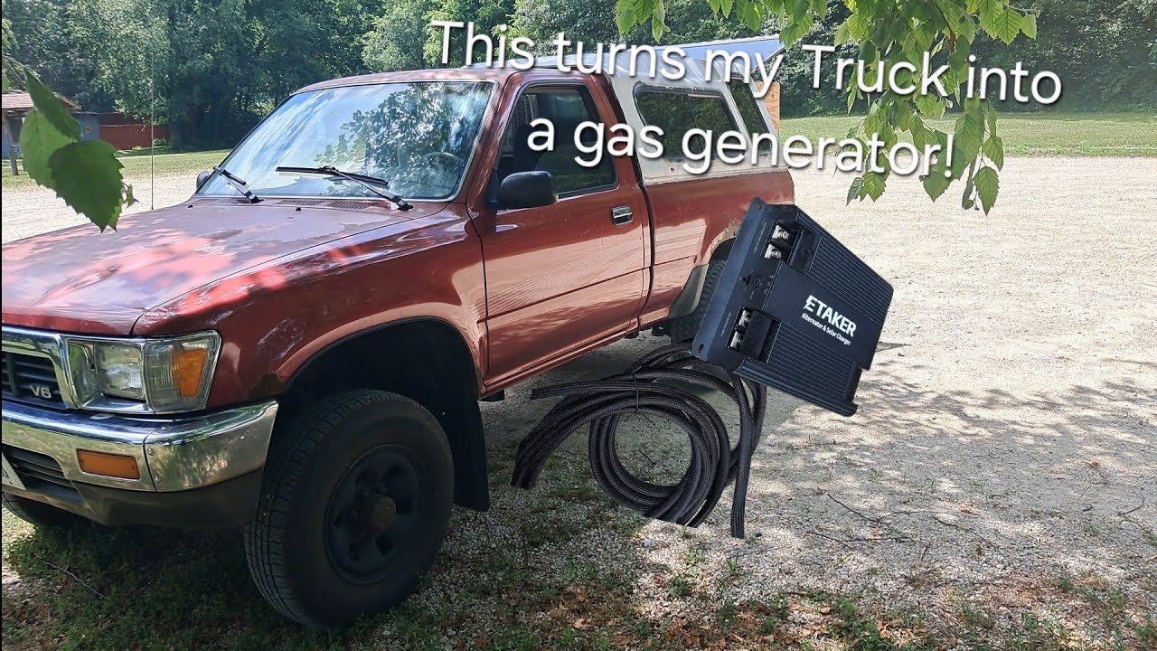 Installing An Alternator charger on My Old Toyota Pickup