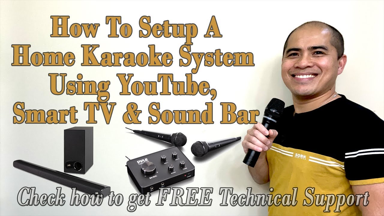 Как настроить караоке дома | Как настроить караоке дома с помощью YouTube | Караоке на YouTube