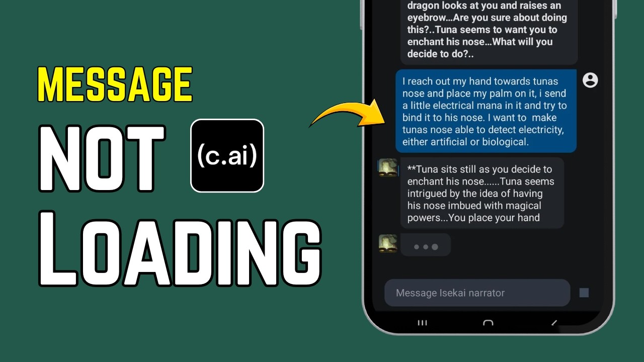 How to FIX CHARACTER AI NOT LOADING Messages (2026 Guide) | CHAT ISSUE SOLVED