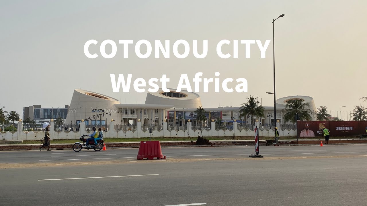 cotonou city 1--- driving in benin of west africa