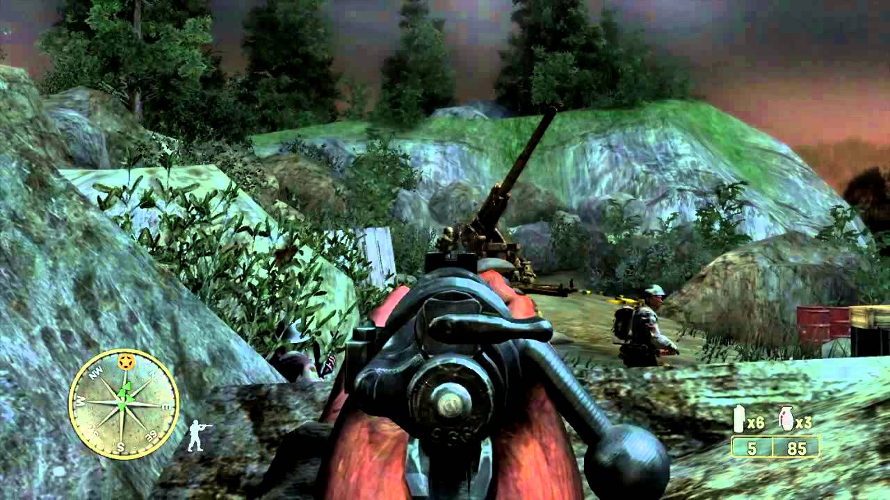 Call of Duty 3 (PS3) - Mission 05 - Falaise Road (normal difficulty)