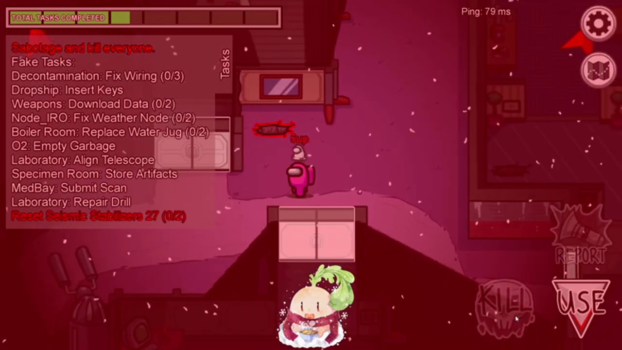 Among Us | 5up with the sneaky kill to win the game
